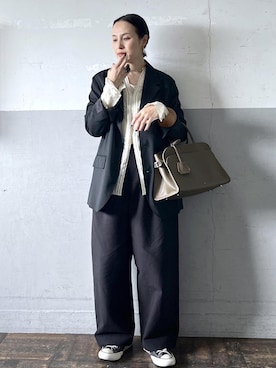 カワバタさん(レディース・166cm)の冬コーディネート