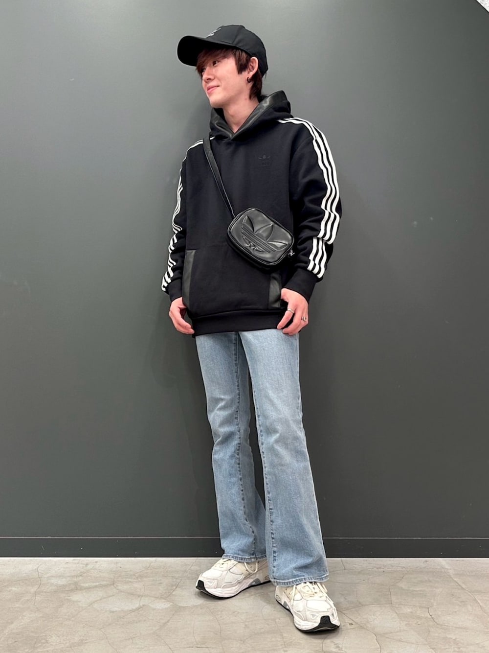 アディダス オリジナルス　リアルレザーパーカー adidas パーカー アディダス バスケットボール スペーサーパーカー