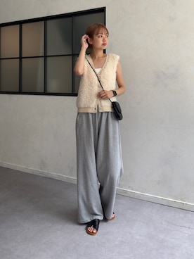 「Chez toi（シェトワ）のアイテム」を使った、karinさん（レディース・168cm）の夏コーディネート
