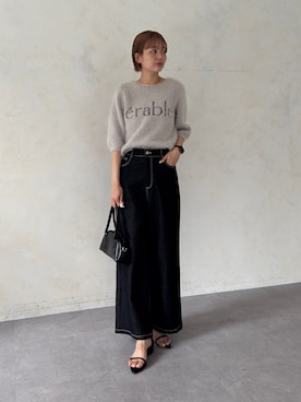 「Chez toi（シェトワ）のアイテム」を使った、karinさん（レディース・168cm）の夏コーディネート