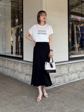 「Chez toi（シェトワ）のアイテム」を使った、karinさん（レディース・168cm）の夏コーディネート