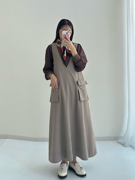 「nissen（ニッセン）のアイテム」を使った、はちみつうめさん（レディース・155cm）の夏コーディネート
