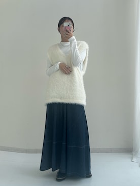「nissen（ニッセン）のアイテム」を使った、はちみつうめさん（レディース・155cm）の夏コーディネート