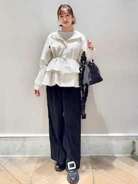 「CELFORD（セルフォード）のアイテム」を使った、CELFORDさん（レディース・159cm）の春コーディネート