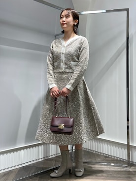 「ディリーコーディネート」｜「アイテム（ブーツ）」を使った、CELFORDさん（レディース・160cm）の秋コーディネート