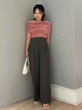 「アイテム（パンプス、その他）」を使った、CELFORDさん（レディース・152cm）の夏コーディネート