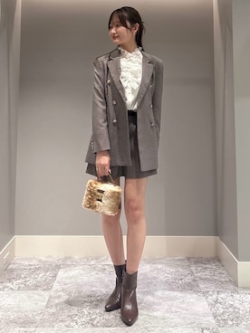 「CELFORD（セルフォード）のアイテム」を使った、CELFORDさん（レディース・168cm）の秋コーディネート