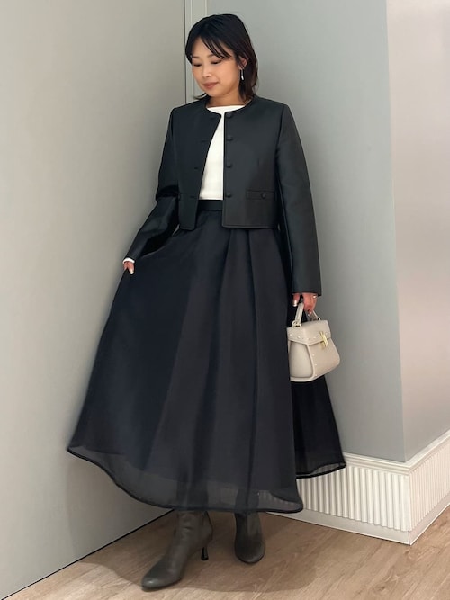 セール】スクエアネックリブニットプルオーバー（ニット/セーター