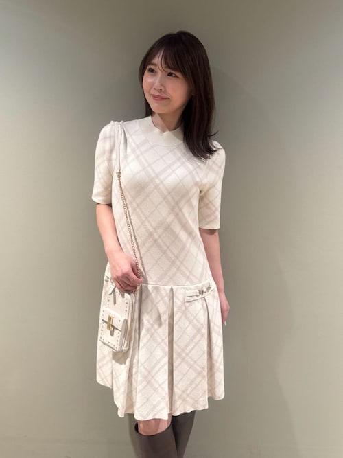 セール】プリーツニットワンピース（ワンピース）｜CELFORD（セル