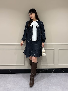 「CELFORD（セルフォード）のアイテム（ショルダーバッグ）」を使った、CELFORDさん（レディース・160cm）の夏コーディネート