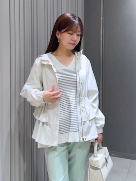 「CELFORD（セルフォード）のアイテム」を使った、CELFORDさん（レディース・158cm）の春コーディネート