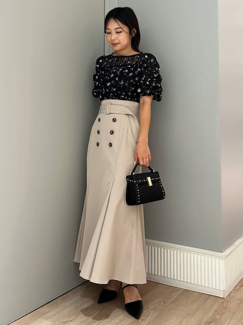 セール】トレンチデザインマーメイドスカート（スカート）｜CELFORD