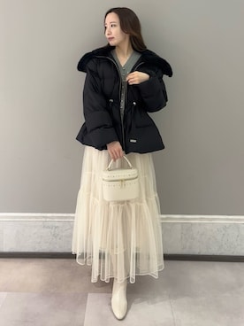 CELFORDさん（レディース・157cm）の冬コーディネート