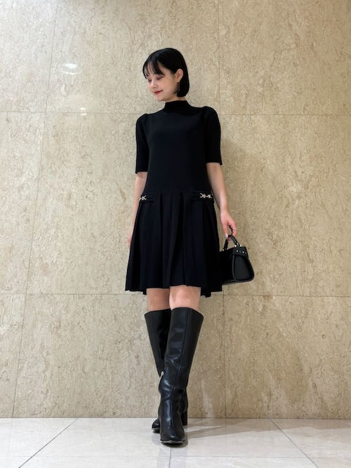 セール】プリーツニットワンピース（ワンピース）｜CELFORD（セル