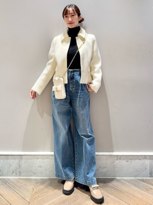 CELFORD ステンカラーショートジャケット セール】ステンカラーショートジャケット（ブルゾン）｜CELFORD（セル