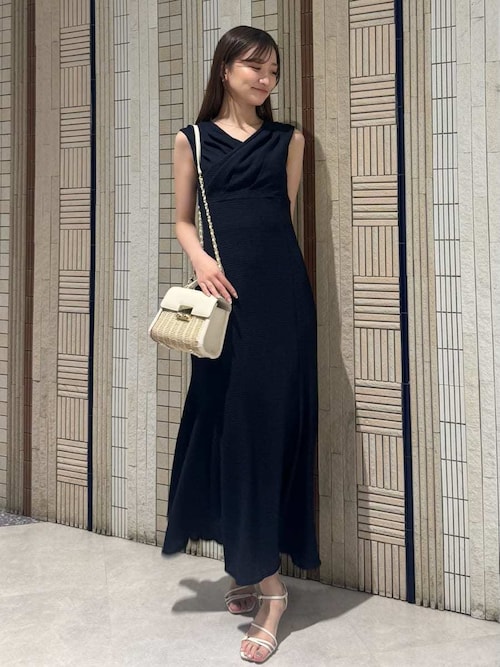 セール】ストレッチカシュクールワンピース（ワンピース