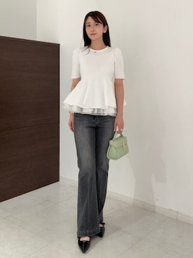 「CELFORD（セルフォード）のアイテム」を使った、CELFORDさん（レディース・164cm）の春コーディネート