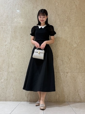 「アイテム（ニット/セーター）」を使った、CELFORDさん（レディース・161cm）の夏コーディネート