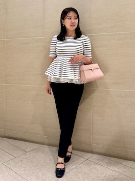 「CELFORD（セルフォード）のアイテム」を使った、CELFORDさん（レディース・158cm）の春コーディネート