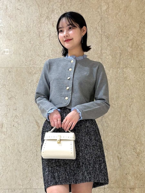 リュタン】ビジュースタッズポシェット（ショルダーバッグ