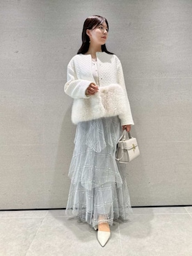 「CELFORD（セルフォード）のアイテム（ショルダーバッグ）」を使った、CELFORDさん（レディース・158cm）の夏コーディネート