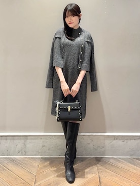 「CELFORD（セルフォード）のアイテム（ショルダーバッグ）」を使った、CELFORDさん（レディース・156cm）の秋コーディネート