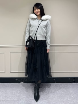 「CELFORD（セルフォード）のアイテム（ショルダーバッグ）」を使った、CELFORDさん（レディース・160cm）の秋コーディネート