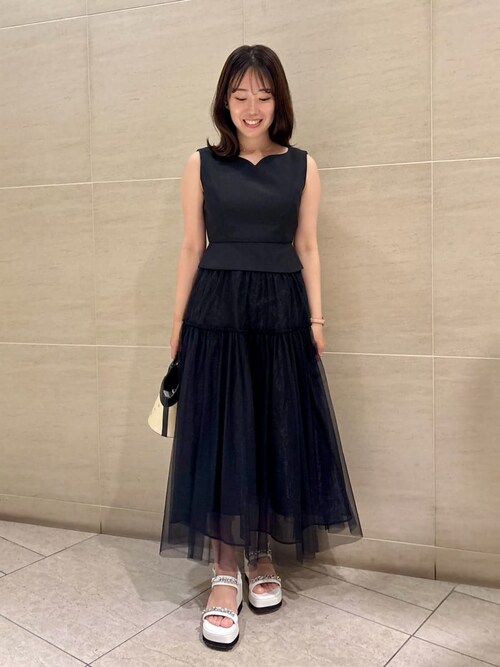 CELFORD（セルフォード）ビジューバスケットバッグ（S）ブラック CELFORD（セルフォード）ビジューバスケットバッグ（S）ブラック