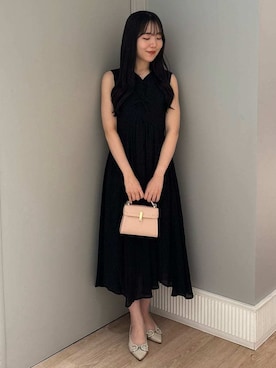 「CELFORD（セルフォード）のアイテム（ワンピース）」を使った、CELFORDさん（レディース・165cm）の夏コーディネート