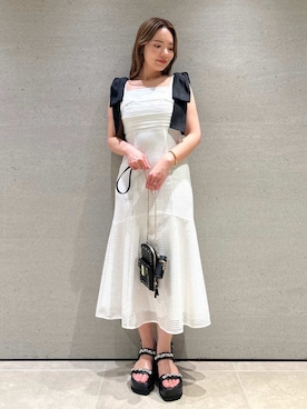 「お呼ばれコーディネート」｜CELFORDさん（レディース・157cm）の夏コーディネート