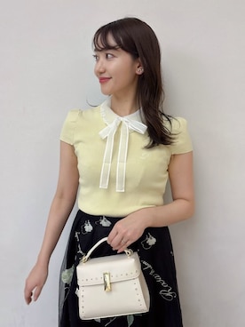 「アイテム（チャーム）」を使った、CELFORDさん（レディース・154cm）の夏コーディネート