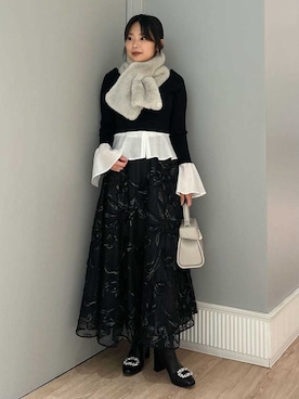 CELFORD（セルフォード）の「コードレーススカート（スカート）」 - WEAR