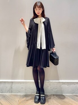 「CELFORD（セルフォード）のアイテム（ショルダーバッグ）」を使った、CELFORDさん（レディース・159cm）の冬コーディネート