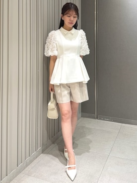 「CELFORD（セルフォード）のアイテム」を使った、CELFORDさん（レディース・158cm）の春コーディネート