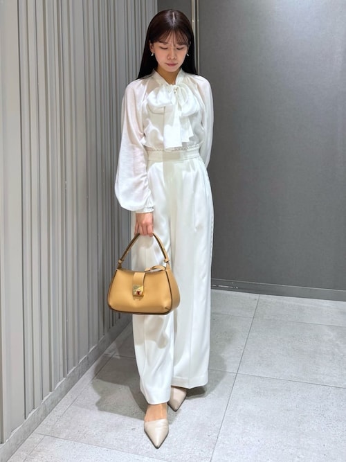 ビッグリボンセミシアーブラウス（シャツ/ブラウス）｜CELFORD（セル