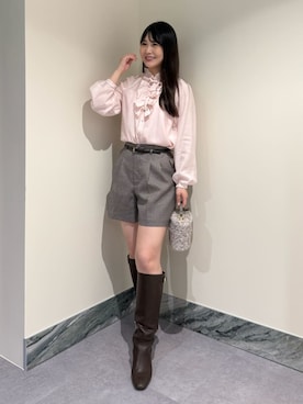 CELFORDさん（レディース・160cm）の秋コーディネート