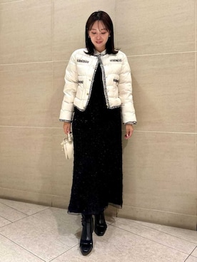 「CELFORD（セルフォード）のアイテム」を使った、CELFORDさん（レディース・158cm）の冬コーディネート