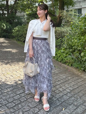 CELFORDさん(レディース・154cm)の夏コーディネート