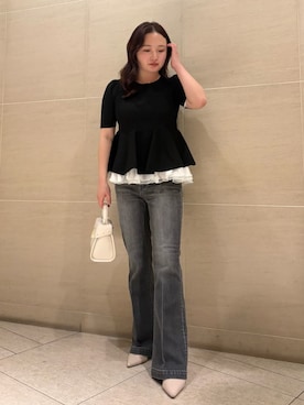 「CELFORD（セルフォード）のアイテム」を使った、CELFORDさん（レディース・158cm）の春コーディネート