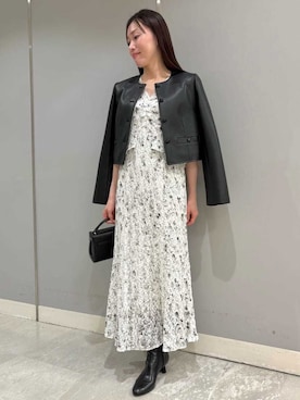 「CELFORD（セルフォード）のアイテム（ワンピース）」を使った、CELFORDさん（レディース・154cm）の夏コーディネート