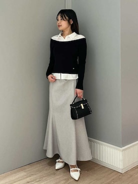 「CELFORD（セルフォード）のアイテム」を使った、CELFORDさん（レディース・152cm）の冬コーディネート