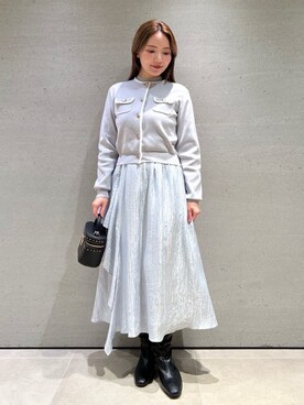 「CELFORD（セルフォード）のアイテム（ショルダーバッグ）」を使った、CELFORDさん（レディース・157cm）の秋コーディネート