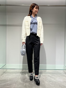 「ディリーコーディネート」｜「アイテム（ブルゾン）」を使った、CELFORDさん（レディース・167cm）の冬コーディネート