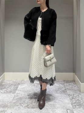 「CELFORD（セルフォード）のアイテム（ショルダーバッグ）」を使った、CELFORDさん（レディース・168cm）の秋コーディネート