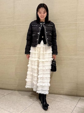 「CELFORD（セルフォード）のアイテム」を使った、CELFORDさん（レディース・158cm）の冬コーディネート