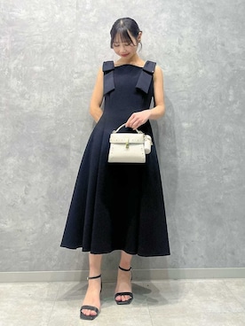 CELFORD（セルフォード）の「パフスリーブタイトワンピース