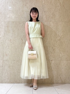「ディリーコーディネート」｜CELFORDさん（レディース・161cm）の夏コーディネート