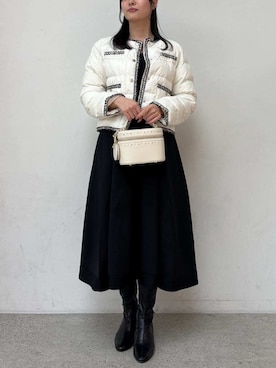 「CELFORD（セルフォード）のアイテム」を使った、CELFORDさん（レディース・162cm）の冬コーディネート