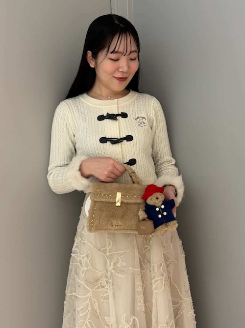 セール】ブラッシュドエンブロイダリースカート（スカート）｜CELFORD