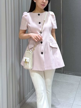 「CELFORD（セルフォード）のアイテム」を使った、CELFORDさん（レディース・158cm）の春コーディネート